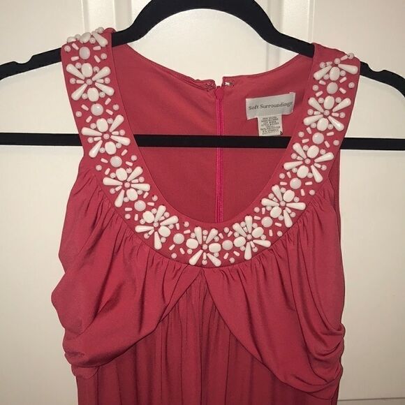 Soft Surroundings Maxi Dress that Wows LONG - Picture 4 of 5